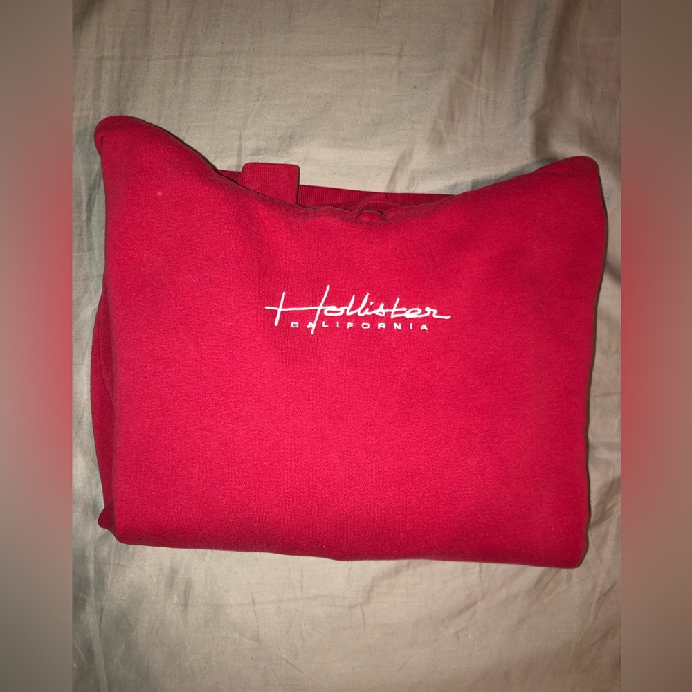 Red Hollister Hoodie